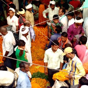 Varanasi Flower Market