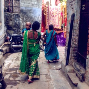 Varanasi Mother and Baby