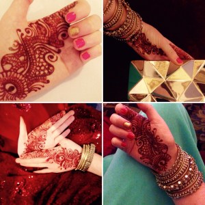 Indian wedding henna