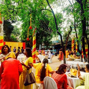 Indian wedding Mehendi party