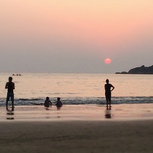 Palolem Beach Goa Sunset