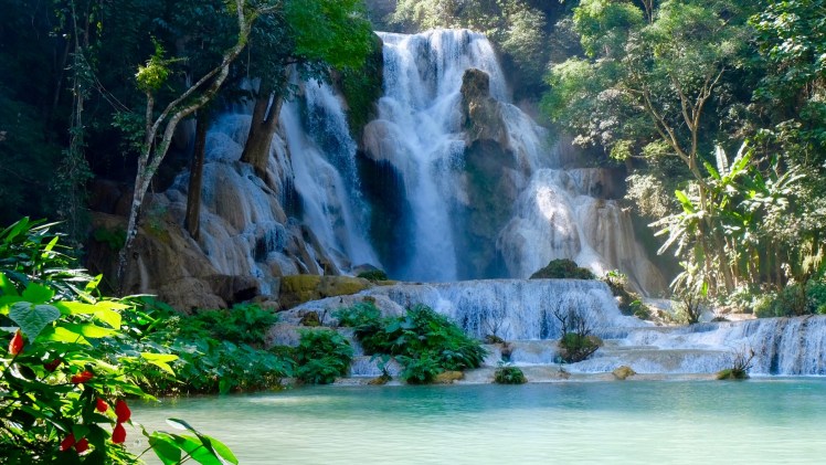 Luang Prabang Kuang Si Waterfalls