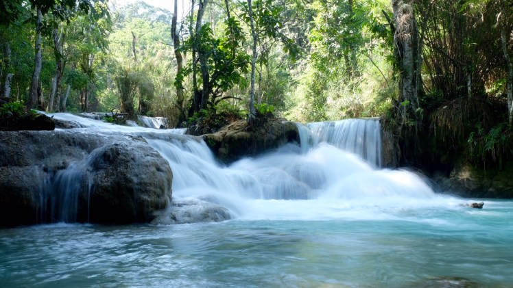 Luang Prabang Kuang Si Waterfalls