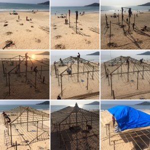 Palolem Beach Temporary Beach Huts
