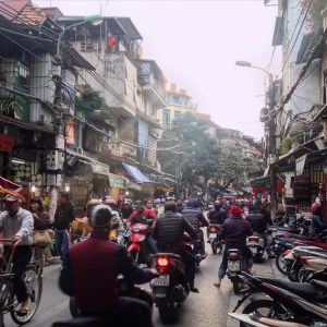 Hanoi Old Quarter Streets