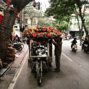 Hanoi Christmas Tuk Tuk
