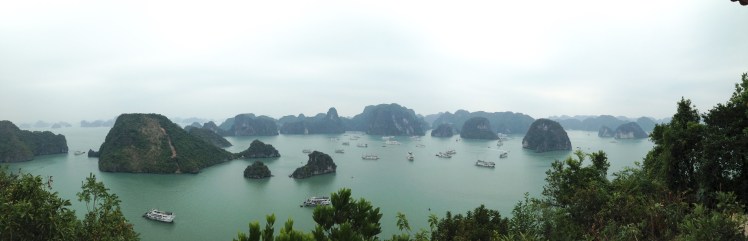 Halong Bay Titop Mountain Panorama
