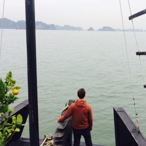 Halong Bay Boat Deck View